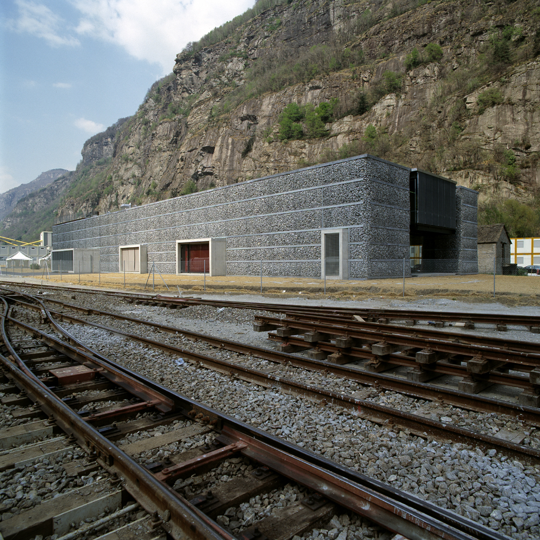 : Centre d'Information AlpTransit, Pollegio, bauzeit architekten