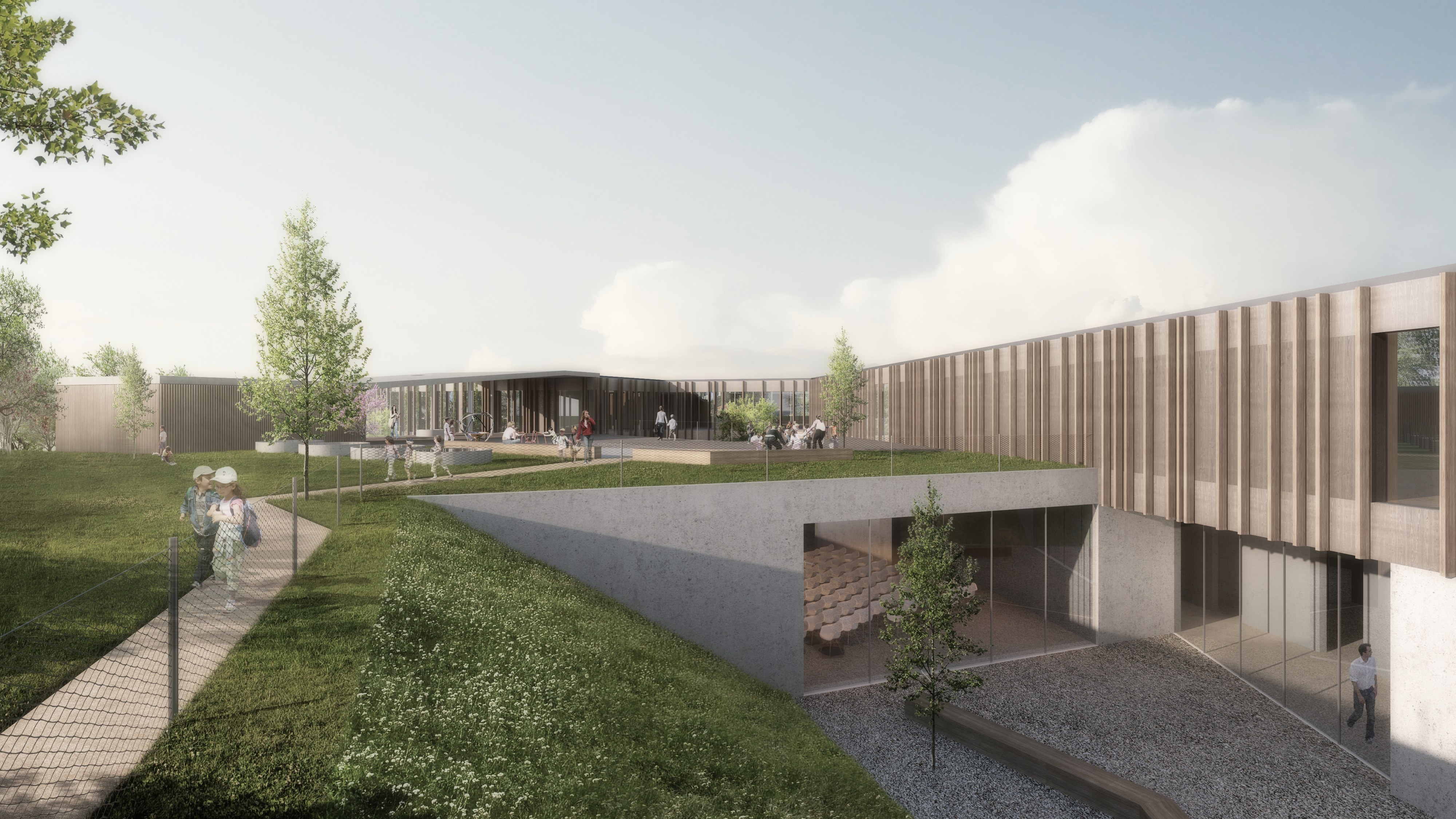 : Centre d'éducation curative Innerschwyz HZI, Schwyz, bauzeit architekten