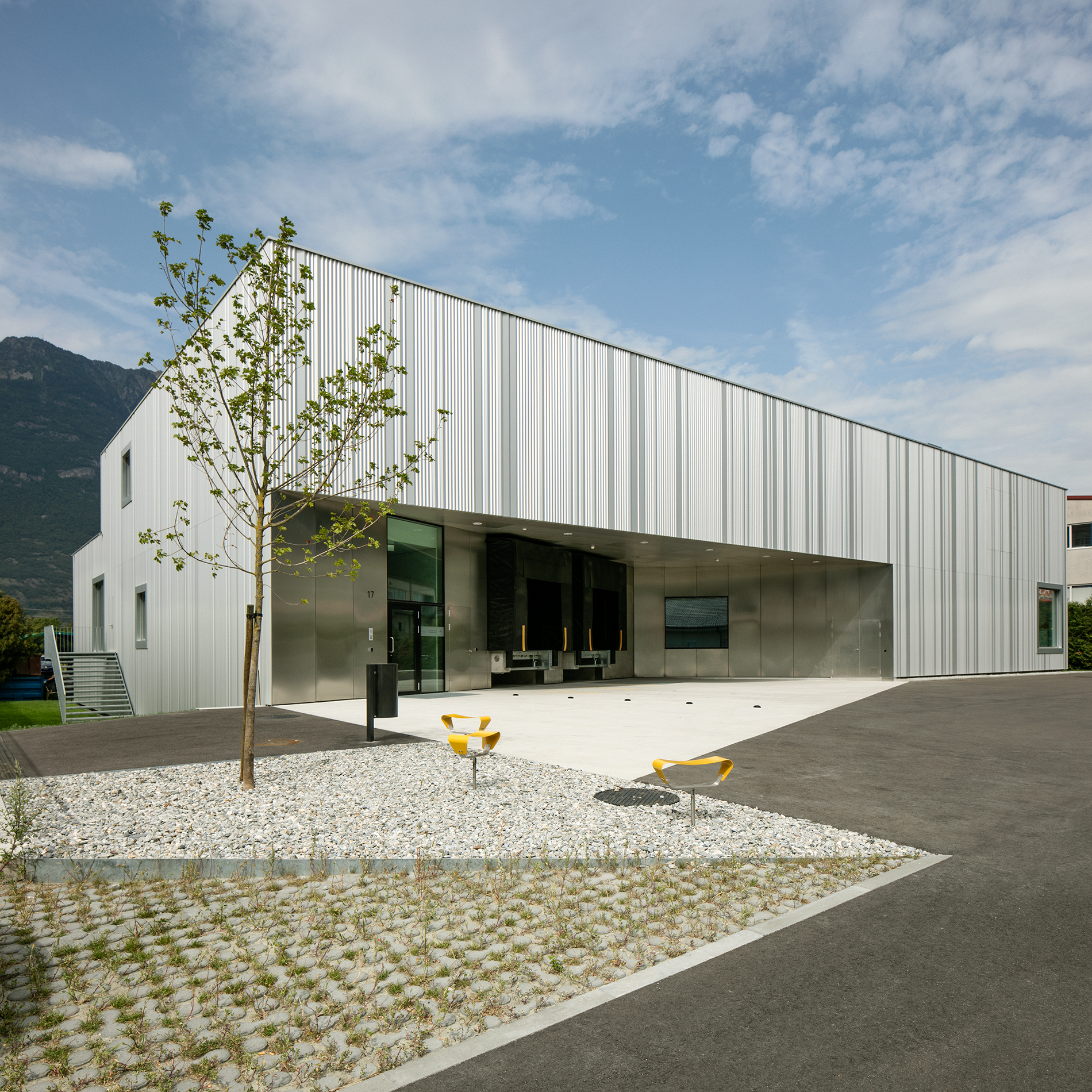 : Stérilisation Centrale Hôpital du Valais, Martigny, bauzeit architekten