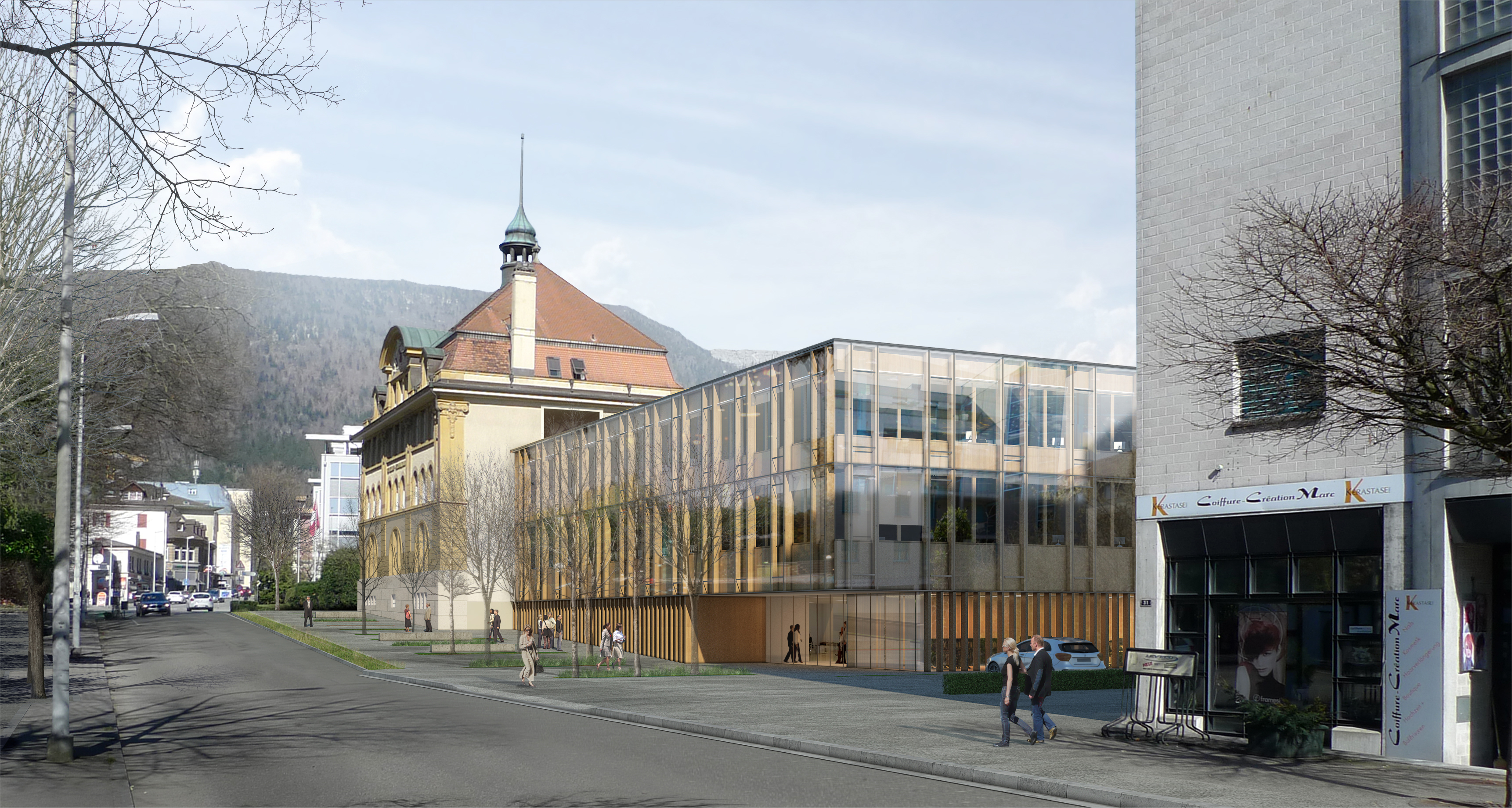 : Centre administratif, Grenchen, bauzeit architekten