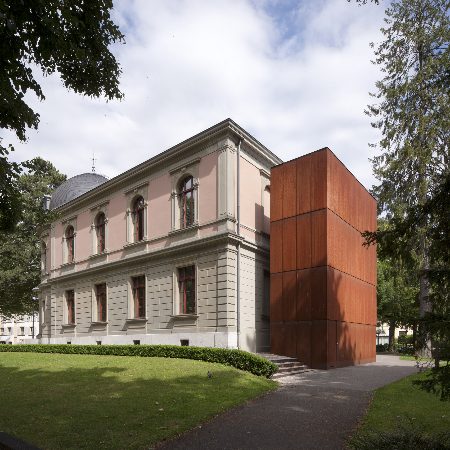 : Umbau Museum Schwab, BIel, bauzeit architekten