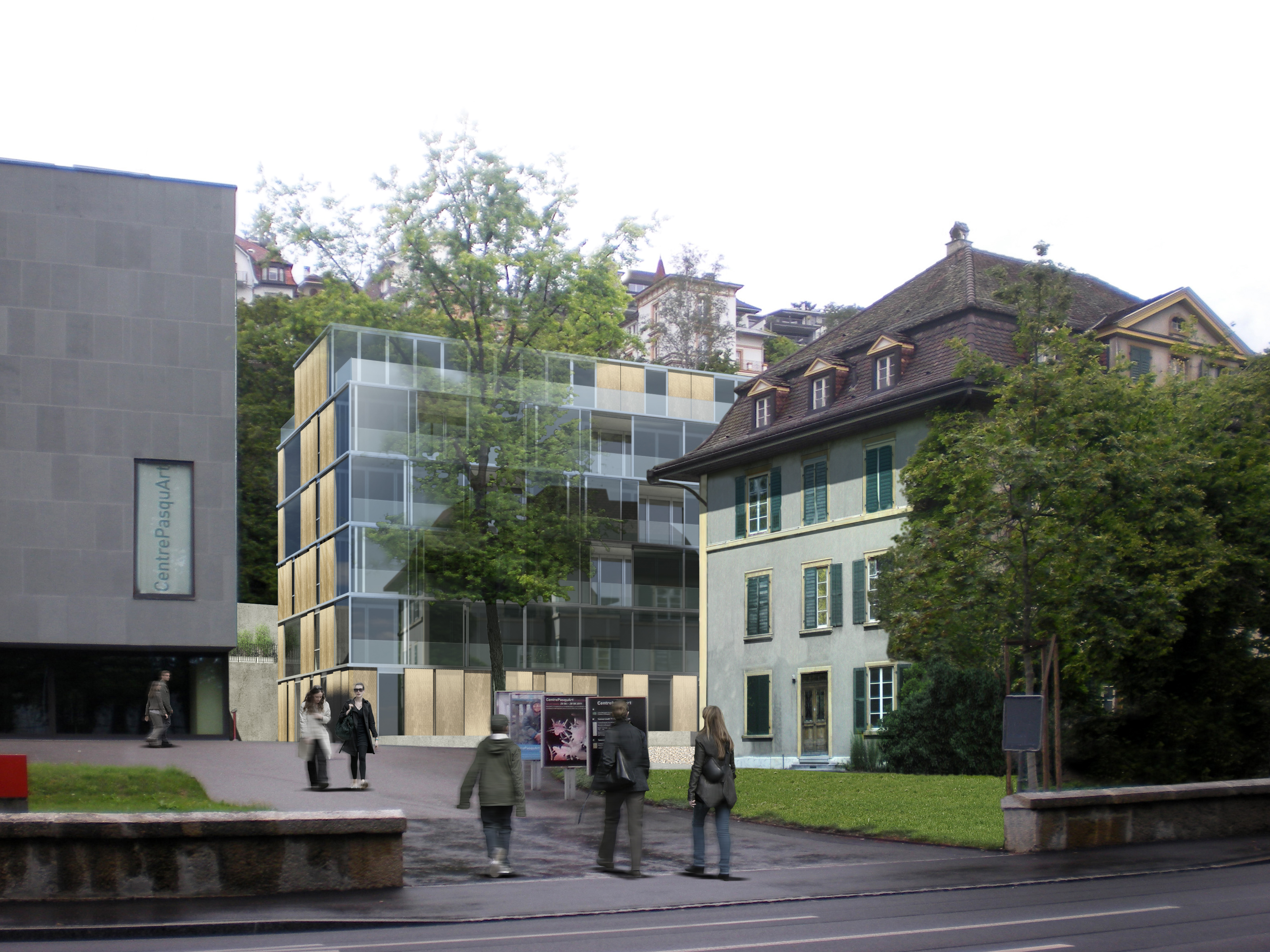 : Habitations Faubourg du Lac, Bienne, bauzeit architekten